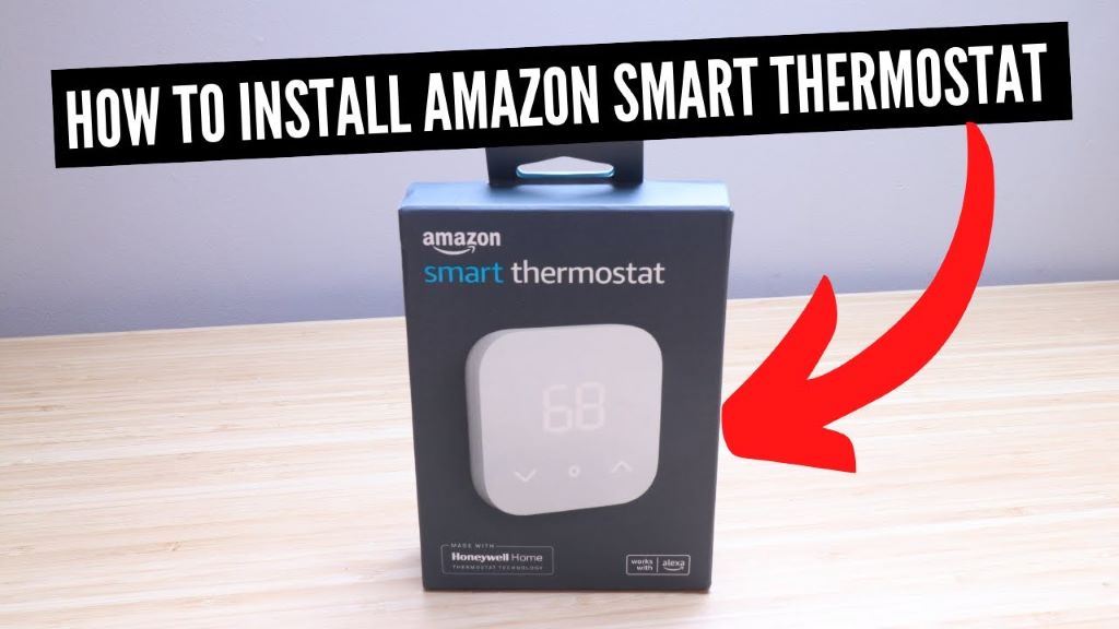 how to install amazon smart thermostat