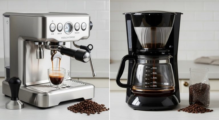 Espresso Machine vs Drip Coffee Maker: What’s the Real Difference?